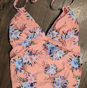 Pinkblush size Large maternity swim top